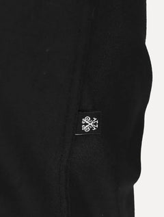 Camisa John John Masculina Ultra Slim Black Logo Preta