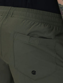 Bermuda King & Joe Masculina Nylon Flex Ripstop Verde Militar