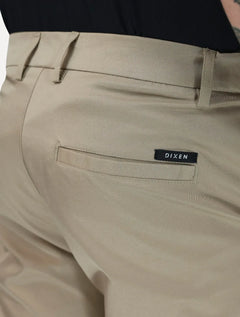 Calça Dixen Masculina Adaptive com Regulagem no Cós Caqui Médio
