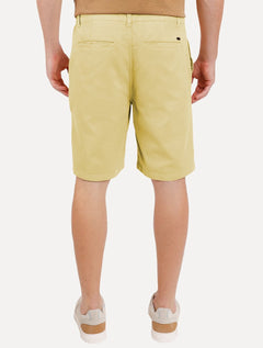 Bermuda Aramis Masculina Chino Color Basica Amarelo Claro