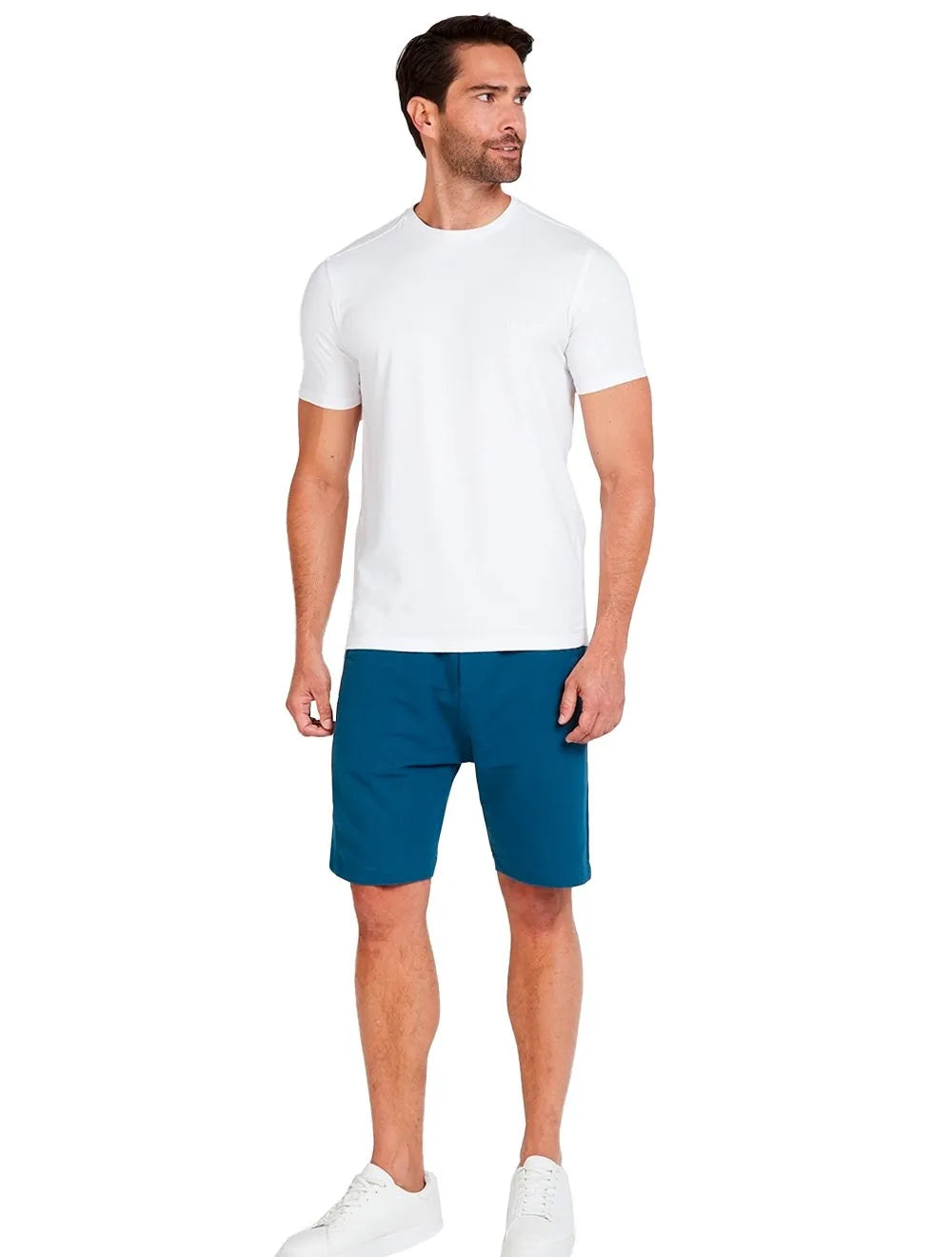 Camiseta Dudalina Masculina Regular White Icon Branca