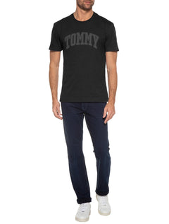 Camiseta Tommy Jeans Masculina Regular Collegiate Arc Preta
