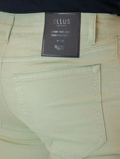 Calça Ellus Sarja Color Twill Slim Verde Pistache