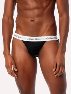 Cueca Calvin Klein Jockstrap Microfibra Classic Preta 1UN