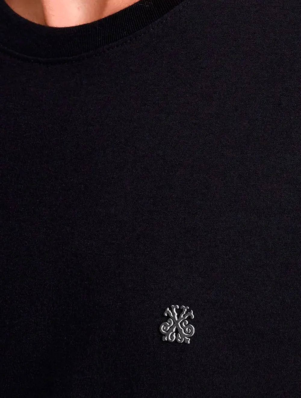 Camiseta John John Masculina Slim Fit One Black Preta
