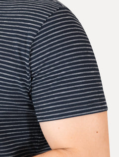 Camiseta Reserva Masculina Regular Blue Listrado Azul Marinho