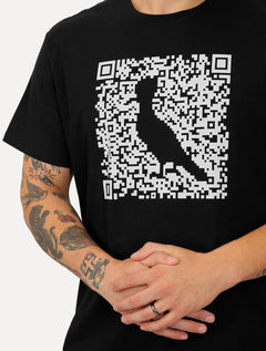 Camiseta Reserva Masculina Regular Greenk QR Code Preta