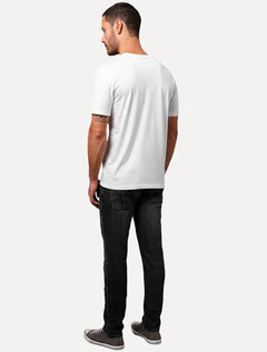 Camiseta Calvin Klein Jeans Masculina CK Embroidery Patch Branca