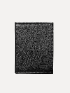 Carteira Ellus Masculina Porta-Cartão Couro Denver Preta