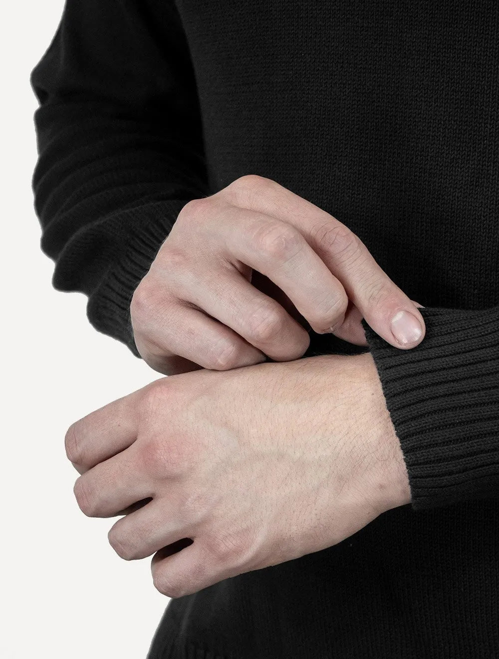 Suéter Levis Masculino Crewneck Classic Housemark Logo Preto