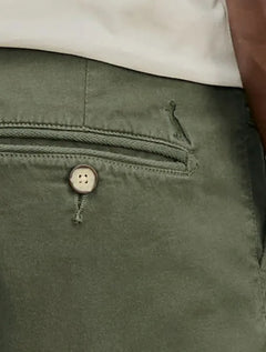 Bermuda Reserva Masculina Casual Copper Verde Militar