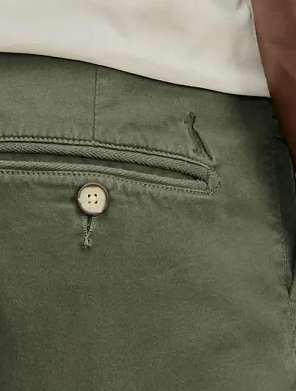 Bermuda Reserva Masculina Casual Copper Verde Militar