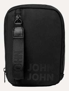 Bolsa John John Masculina Shoulder Bag Luke Cinza