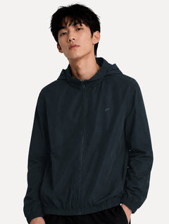 Jaqueta Ellus Masculina Tech Bomber Hood Azul Marinho