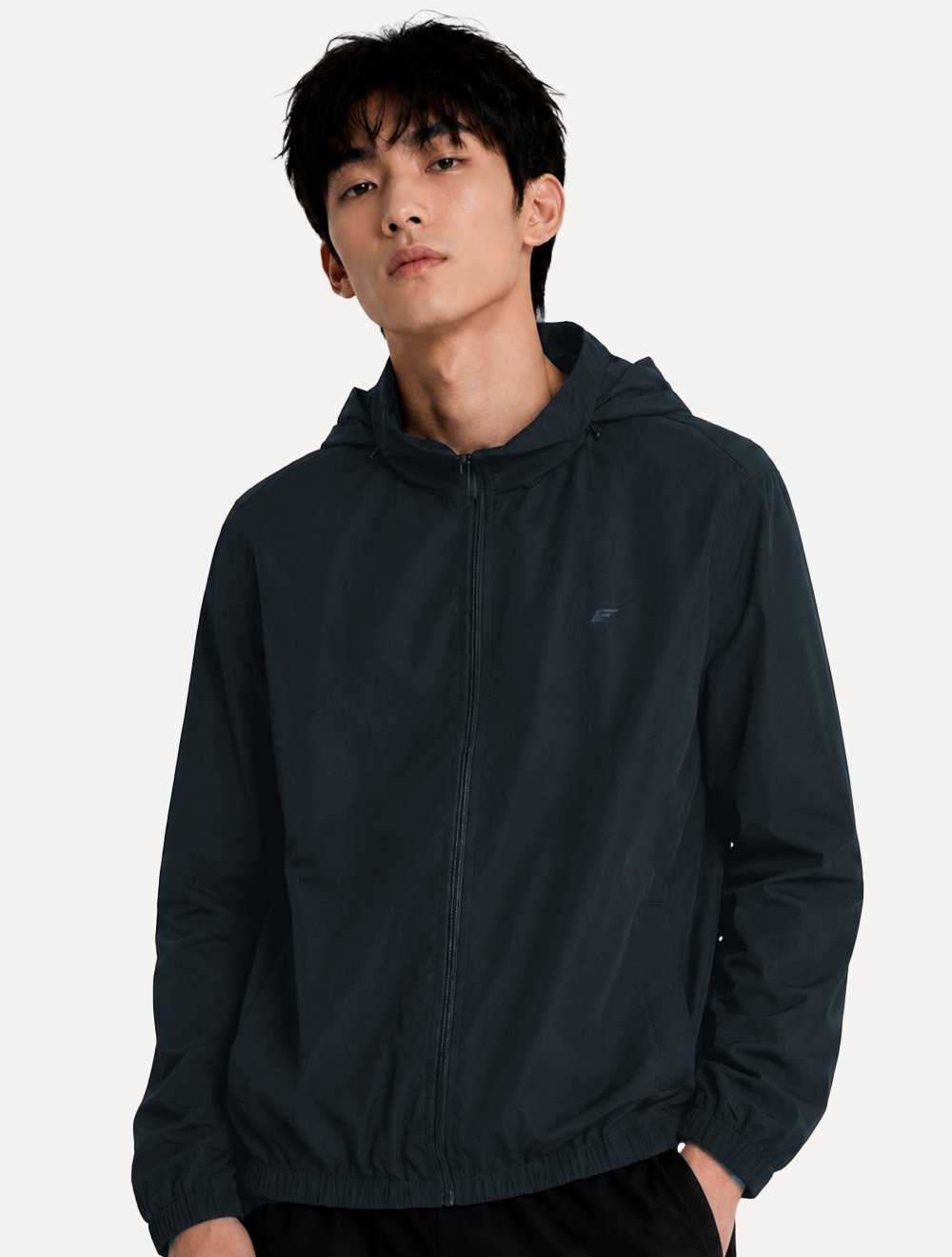 Jaqueta Ellus Masculina Tech Bomber Hood Azul Marinho