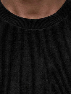 Moletom Osklen Masculino Denver Canelado Preto