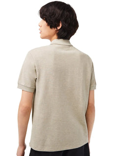 Polo Lacoste Masculina L.12.12 Caqui Mescla