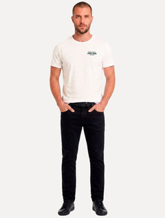 Camiseta John John Masculina Slim Fit Statement Off White