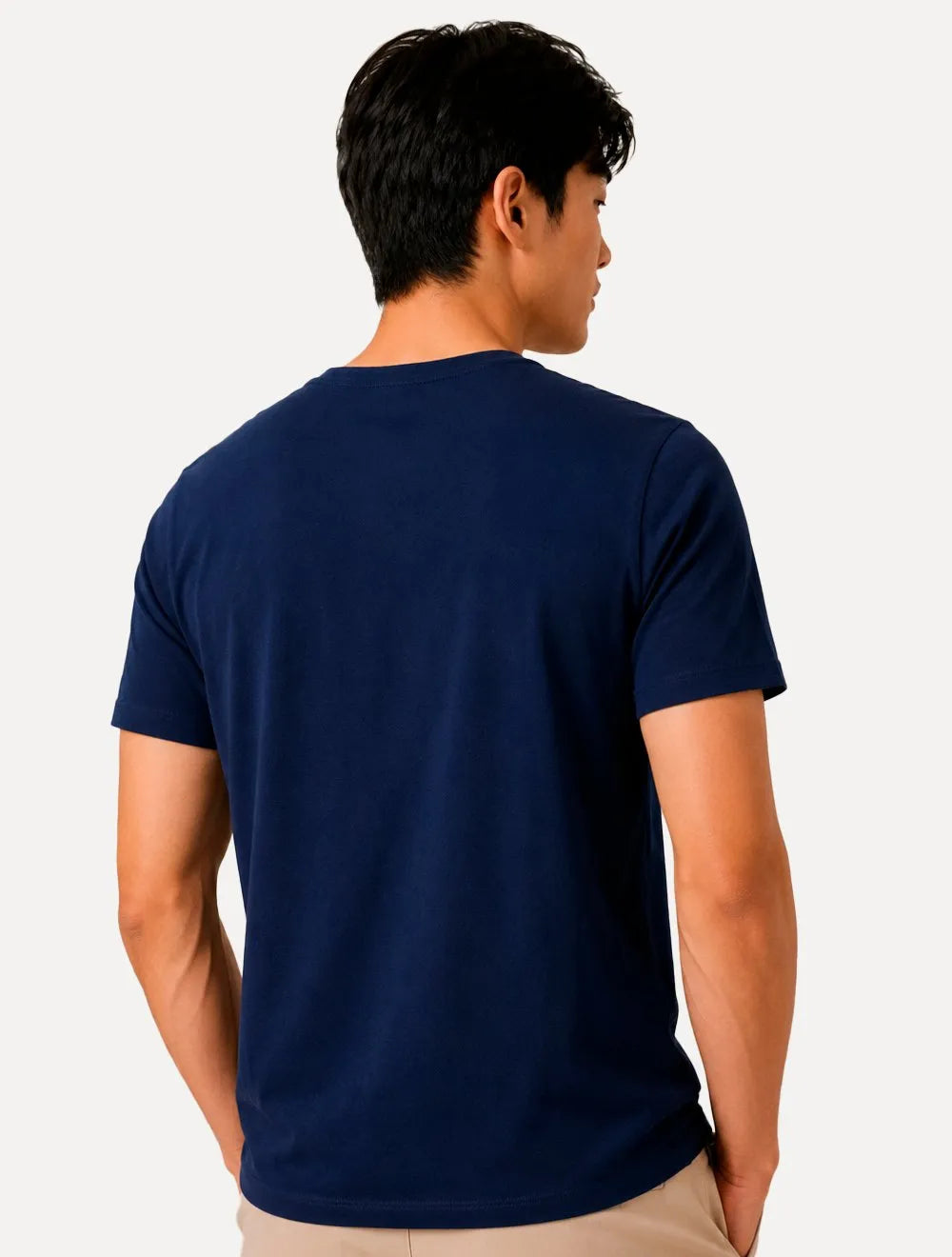 Camiseta Dudalina Masculina Essentials City Azul Marinho