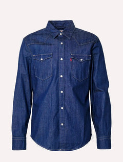 Camisa Levis Masculina Jeans Classic Western Standard Médio