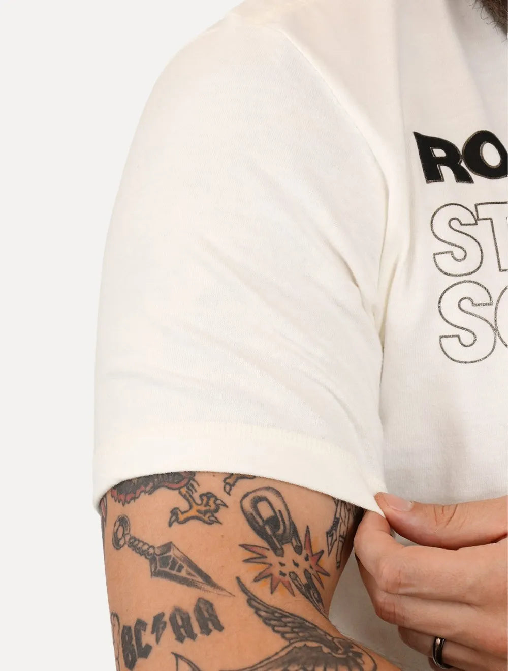 Camiseta John John Masculina Relaxed Fit Stole My Soul Off-White