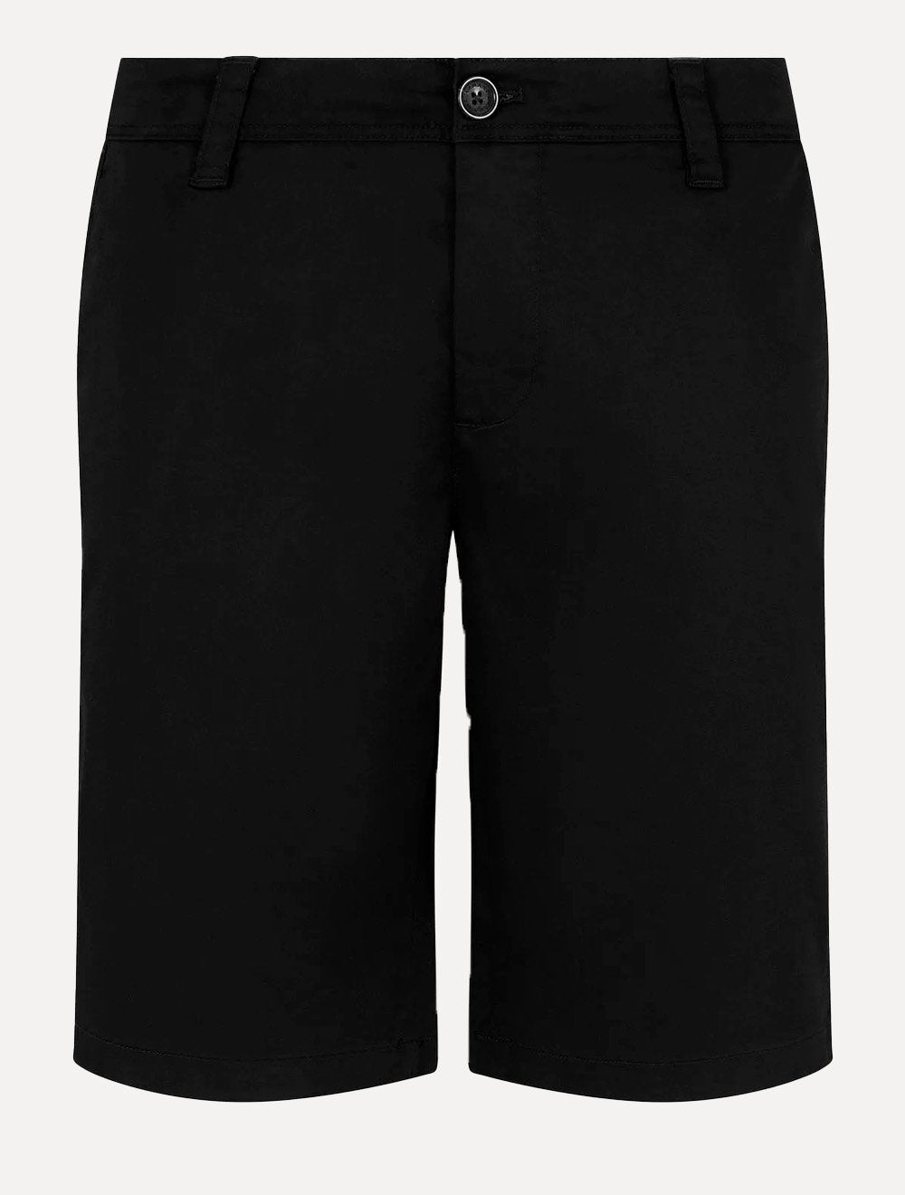Bermuda Armani Exchange Masculino Stretch Acetinado Preto