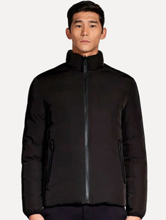 Jaqueta Aramis Masculina Nylon Dupla Face Green Puffer Preta