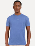 Camiseta Aramis Masculina Estampa Costas Barcode Azul Royal Mescla