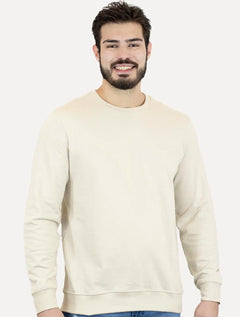 Moletom Calvin Klein Masculino Logo New York Off-White