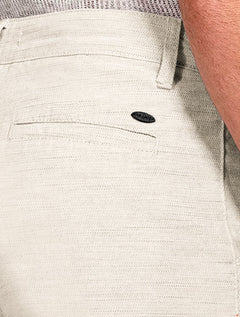 Bermuda Aramis Masculina Chino Flame Mescla Off-White