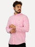Camisa Tommy Hilfiger Masculina Regular Core Flex Poplin Rosa