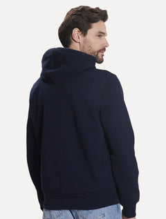 Moletom Lacoste Masculino Hoodie Classic Fit Azul Marinho