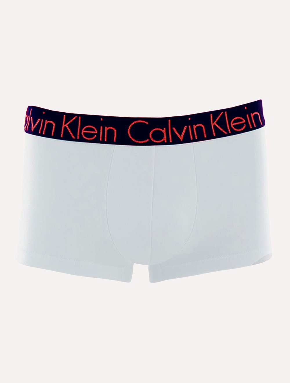 Cueca Calvin Klein Low Rise Trunk Mag Branca e Marinho Pack C11.04 AZ09 2UN