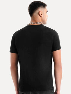 Camiseta Ellus Masculina Pima Cotton Timeless Clothing Classic Preta