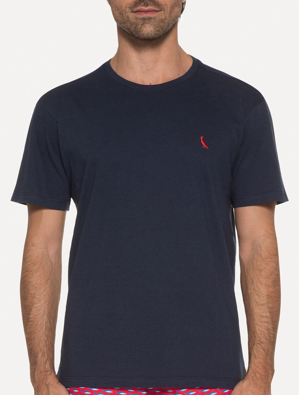Camiseta Reserva Masculina Basic Red Woodpecker Azul Marinho