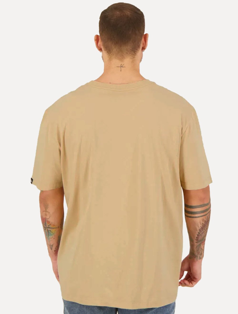 Camiseta New Era Masculina MLB New York Yankees Caqui