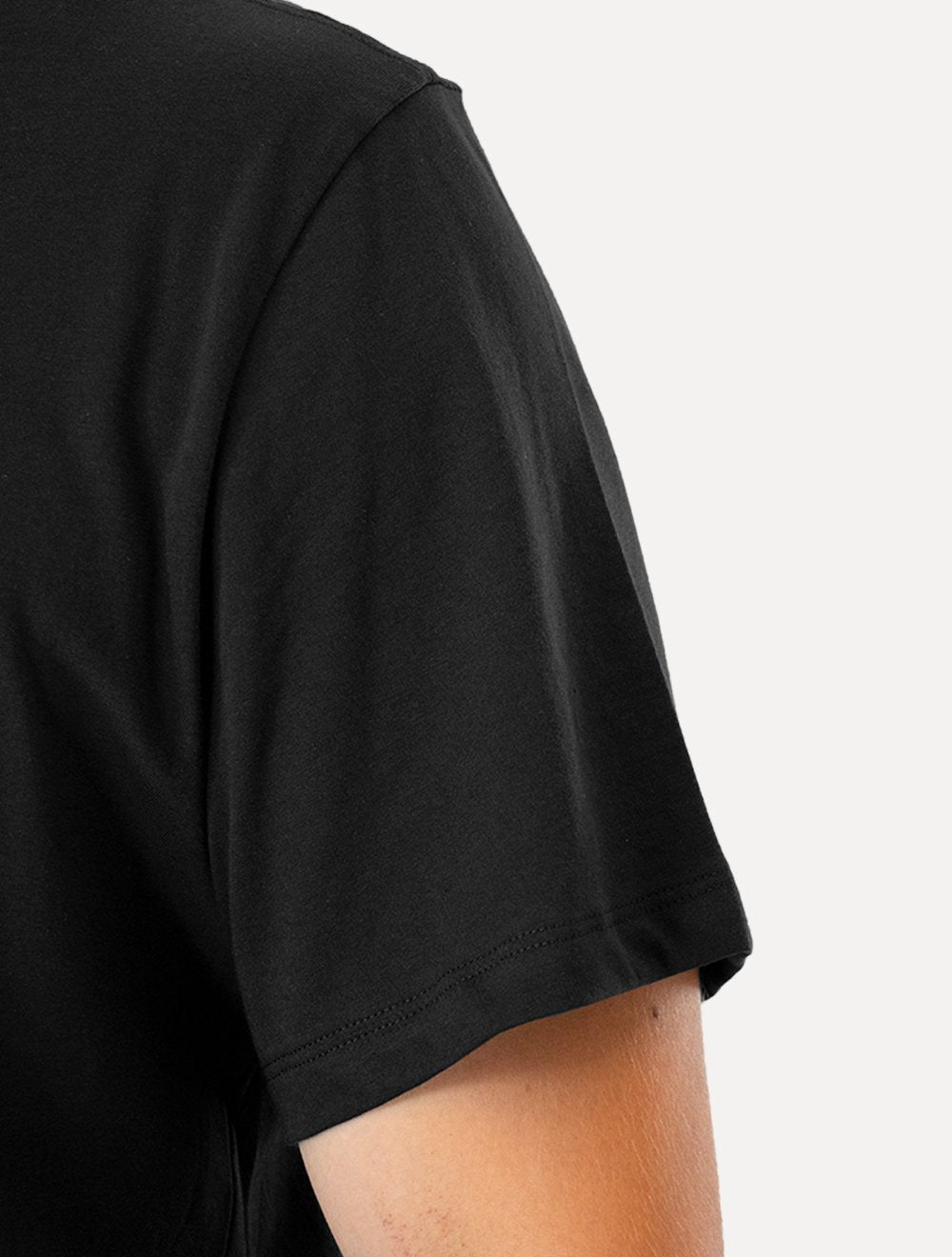 Camiseta Ellus Masculina Cotton Fine Timeless Classic Preta