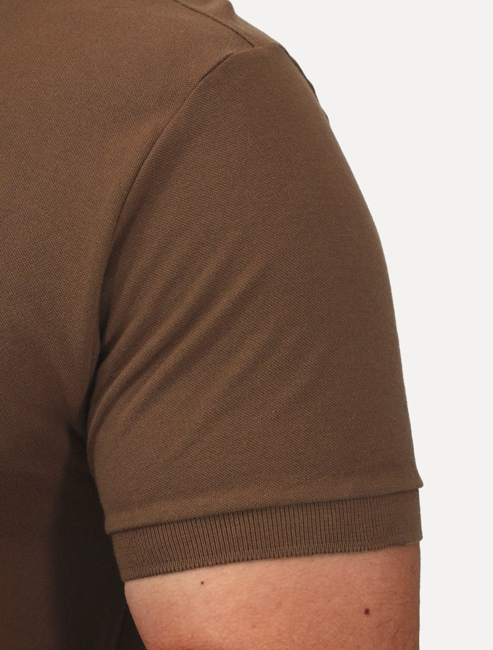 Polo Aramis Masculina Basic Piquet Mono Marrom