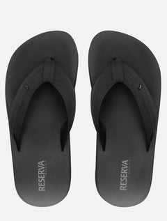 Chinelo Reserva Masculino RSV Deck 2.0 All Black Preto