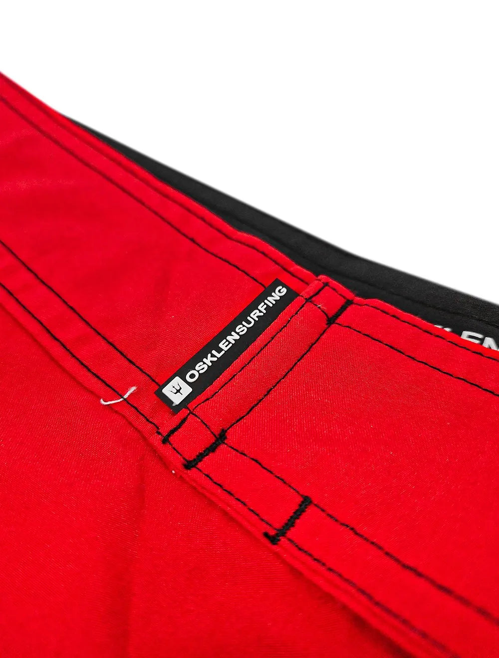 Bermuda Osklen Masculina D'Água Surf Urban Logo Vermelha