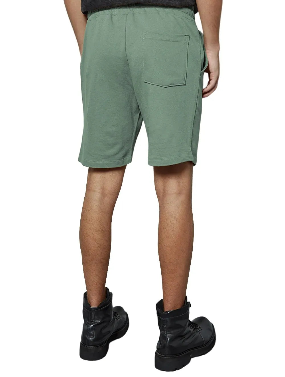 Bermuda John John Masculina Moletom New Basic Print Verde