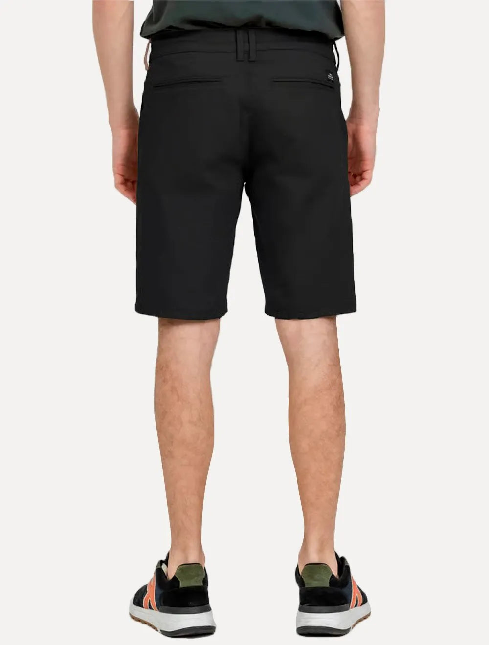 Bermuda King & Joe Masculina Slim Flex Cetim Preta