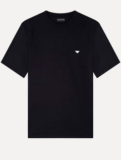 Blusa Moletom Emporio Armani Masculina Essential Full Zip Azul Marinho