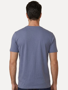 Camiseta John John Masculina Regular Fit Simple Lines Roxo Médio