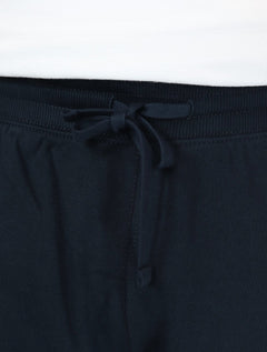 Bermuda Tommy Hilfiger Moletom Masculina Essential Terry Blue String Azul Marinho