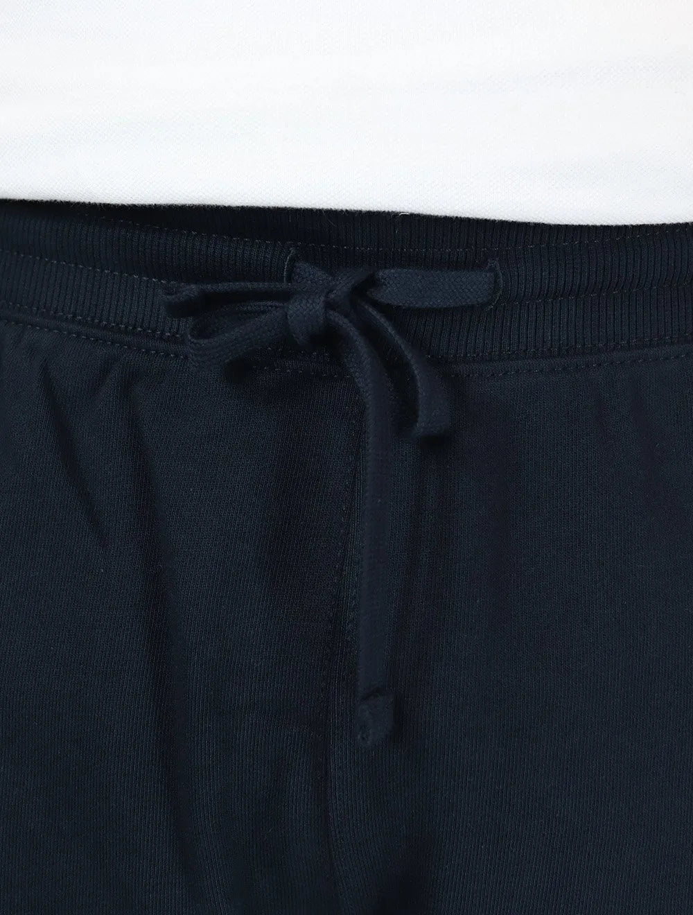 Bermuda Tommy Hilfiger Moletom Masculina Essential Terry Blue String Azul Marinho