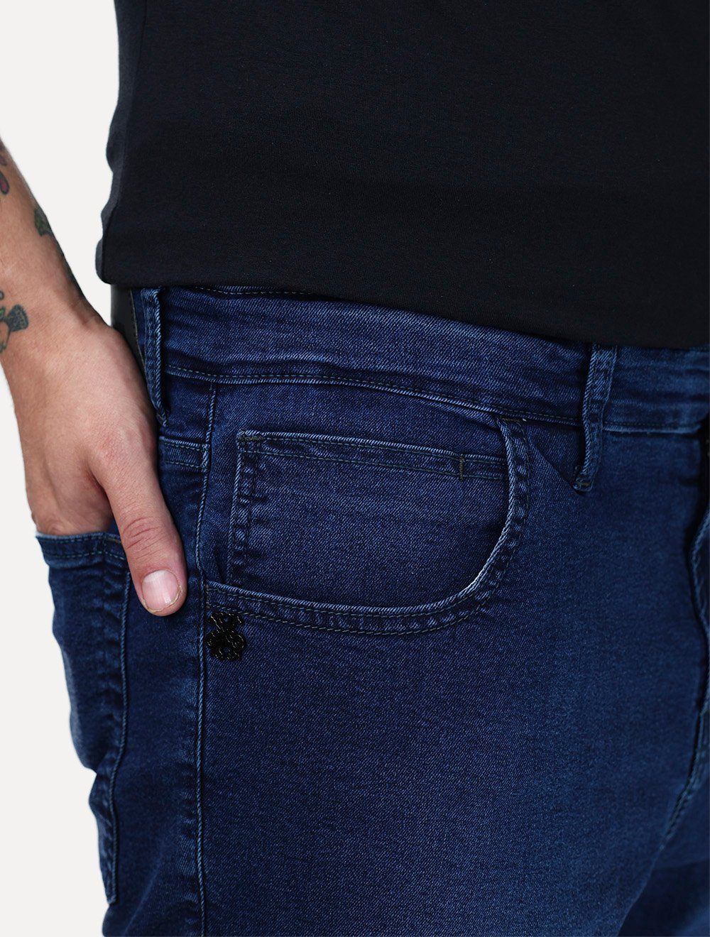 Bermuda John John Jeans Masculina Regular Chelsea Azul Escuro