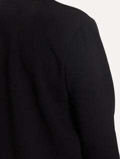 Moletom Lacoste Masculino Crewneck Classic Croco Preto