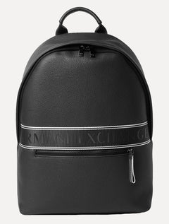 Mochila Armani Exchange Masculina Casual Preta