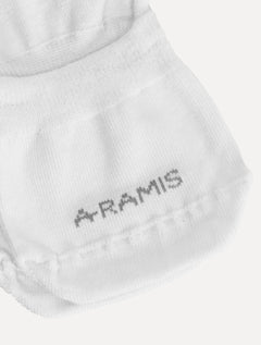 Meia Aramis Masculina Invisível Branca Kit 3 Pares